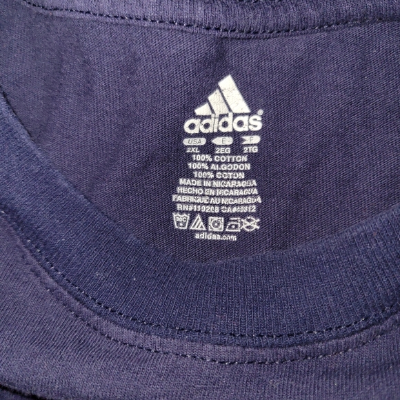 Vintage Adidas Notre Dame Football Long Sleeve Shirt - Picture 4 of 4